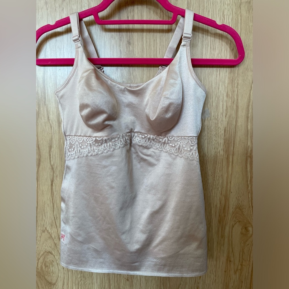 Ruby Ribbon Rack Sample Lace Cami size 42 pale (beige)
